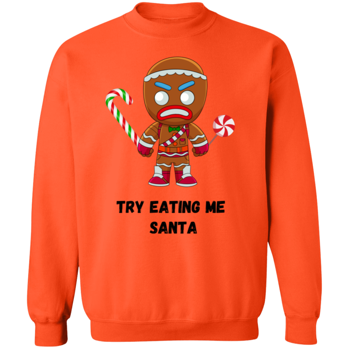 Try Eating Me Pullover Sweatshirt