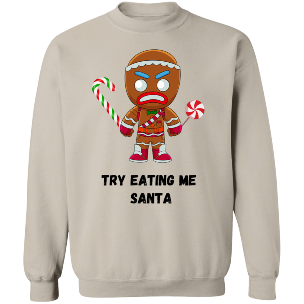Try Eating Me Pullover Sweatshirt