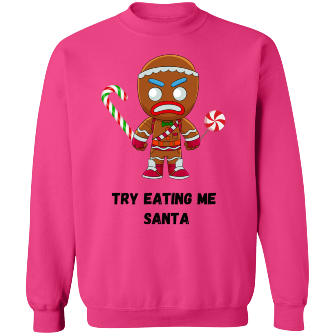 Try Eating Me Pullover Sweatshirt