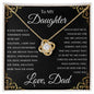 To My Daughter | If Ever I Could | Love Knot Necklace