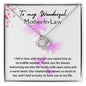 To My Mother In Law | Forever Love Necklace | Thank You