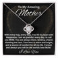 To My Mom | Love You Mom | Love Knot Necklace