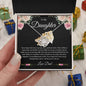 To My Daughter | Never Forget From Dad| Love Know Necklace