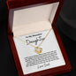 To My Beautiful Daughter | Believe in Your Heart (Love Knot Necklace)