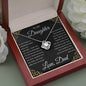 To My Daughter | If Ever I Could | Love Knot Necklace