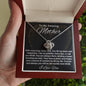 To My Mom | Love You Mom | Love Knot Necklace