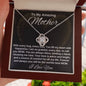 To My Mom | Love You Mom | Love Knot Necklace