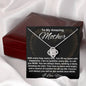To My Mom | Love You Mom | Love Knot Necklace