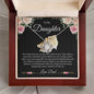 To My Daughter | Never Forget From Dad| Love Know Necklace