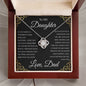 To My Daughter | If Ever I Could | Love Knot Necklace