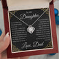 To My Daughter | If Ever I Could | Love Knot Necklace