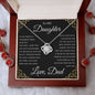 To My Daughter | If Ever I Could | Love Knot Necklace