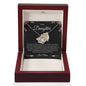 To My Daughter | Never Forget | Love Knot Necklace
