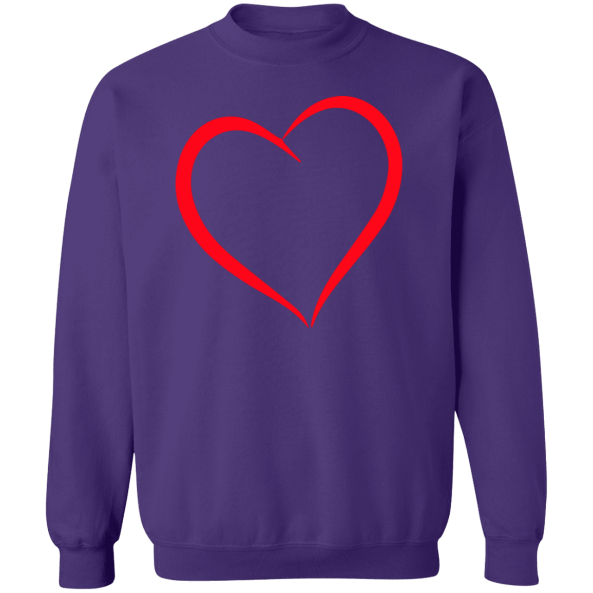 Big Red Heart Valentine Sweatshirt