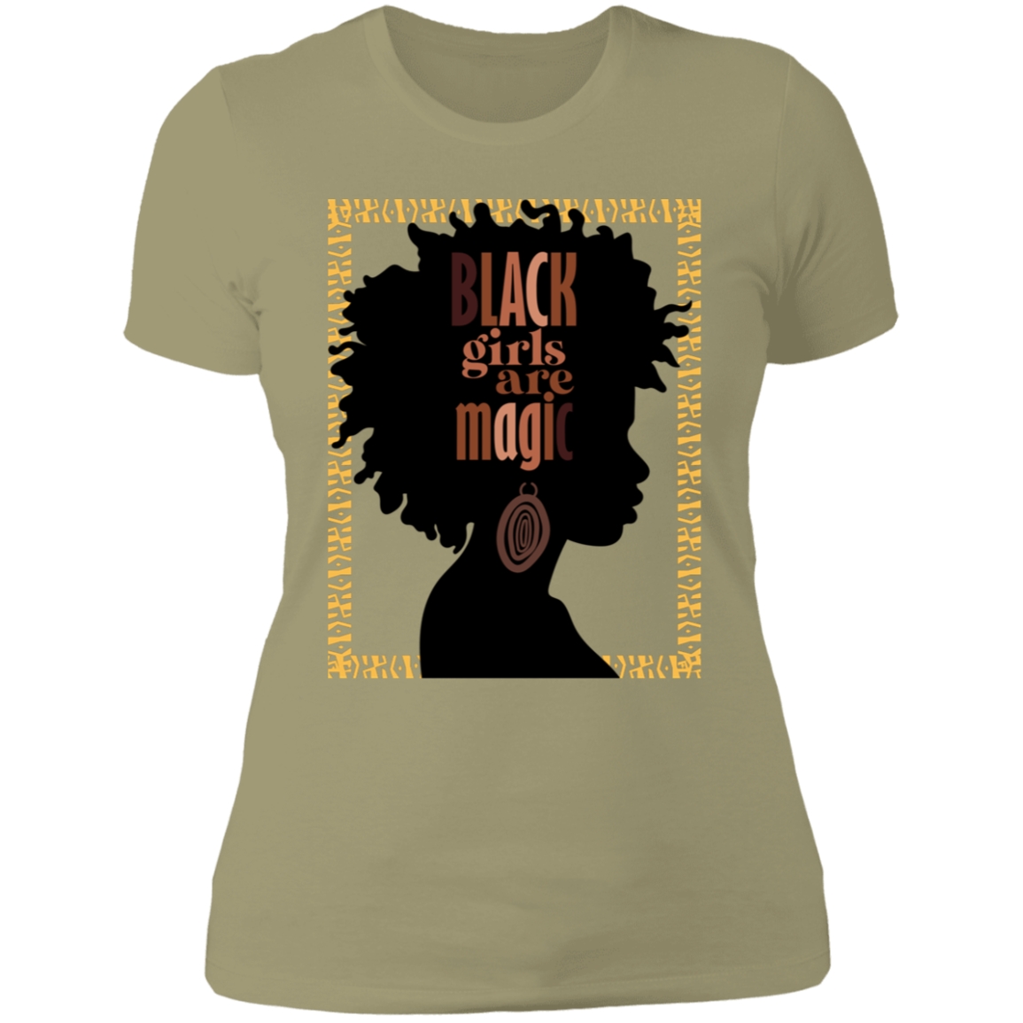 Black Girls Are Magic Ladies' Boyfriend T-Shirt