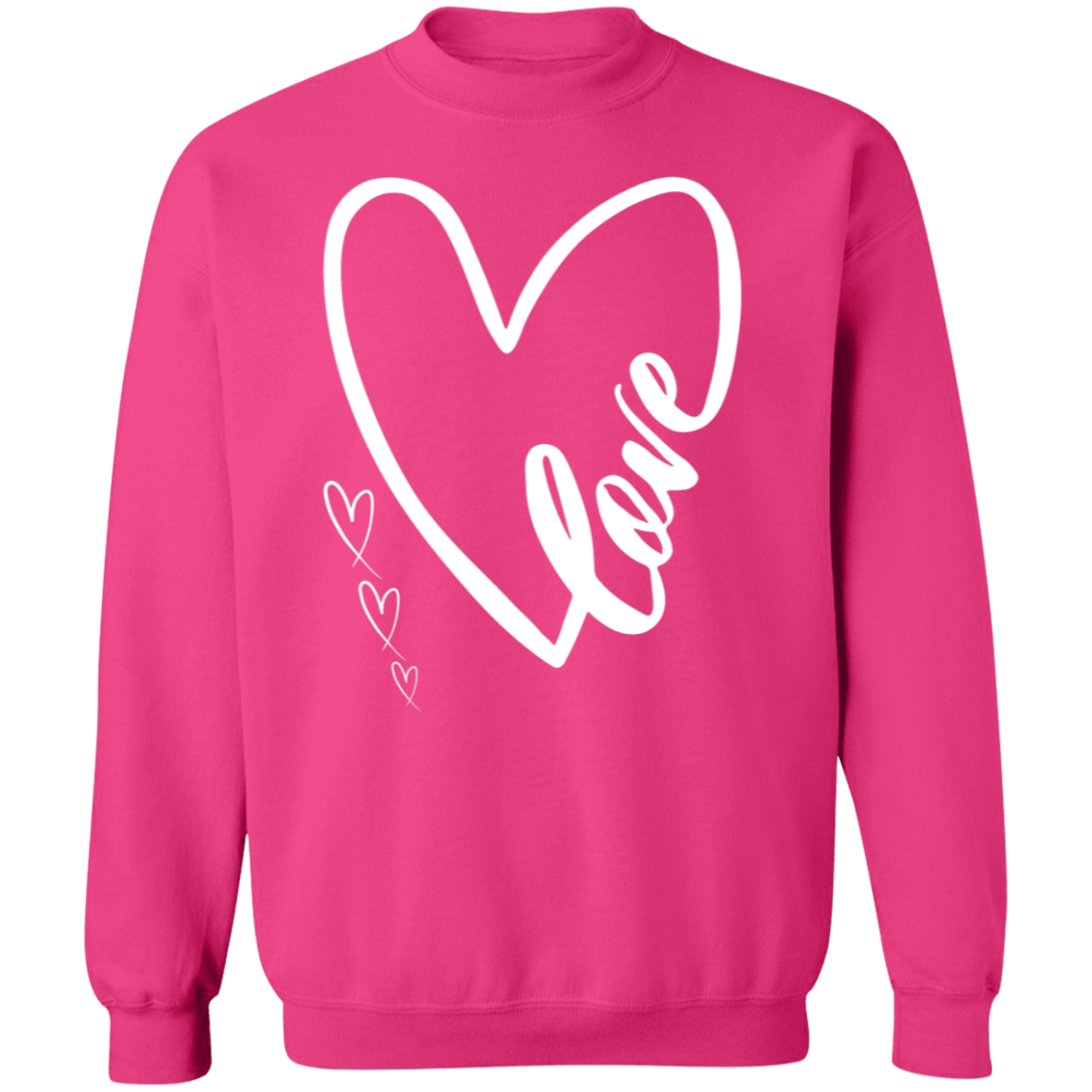 Heart Love Valentine's Day Sweatshirt