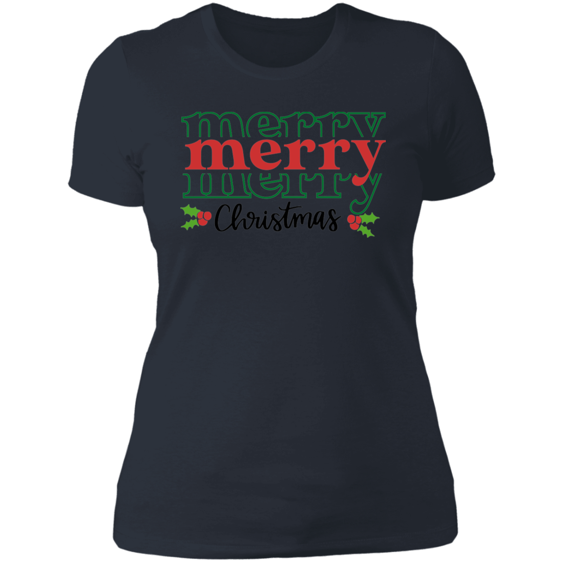 Believe Christmas Ladies' Boyfriend T-Shirt