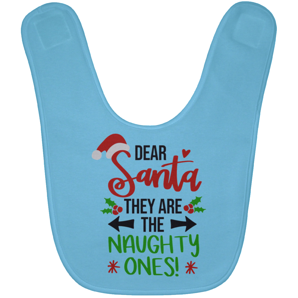 They're Naughty Baby Bib