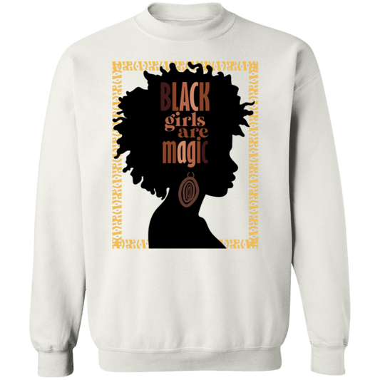 Black Girls Are Magic Pullover Sweatshirt