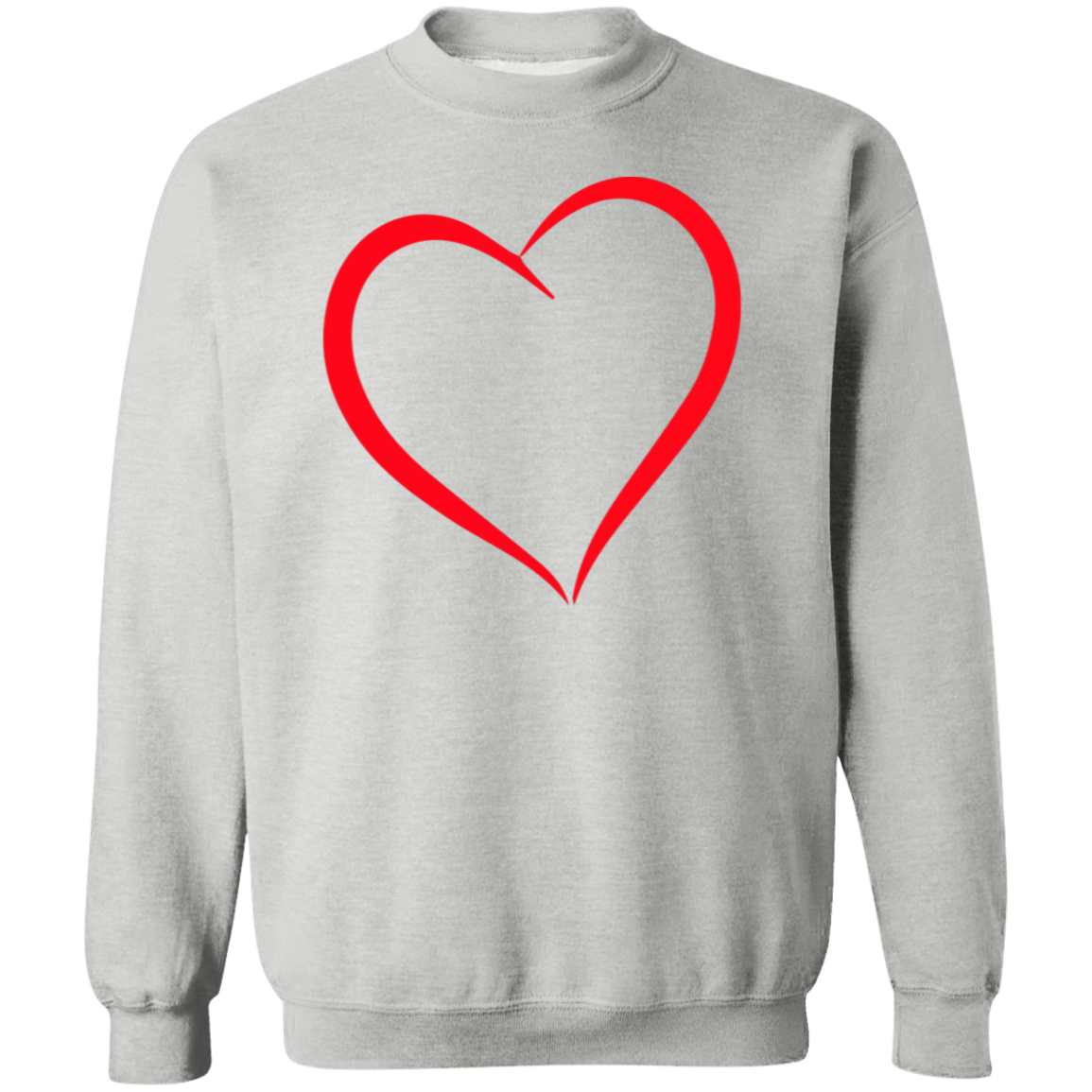 Big Red Heart Valentine Sweatshirt