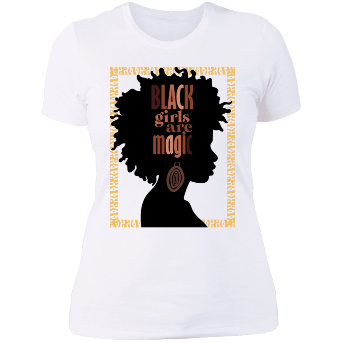 Black Girls Are Magic Ladies' Boyfriend T-Shirt