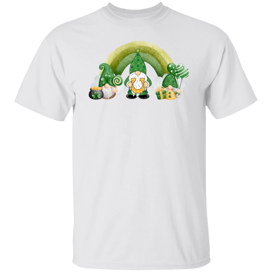 St. Patrick's Day Over the Rainbow Gnome T-Shirt