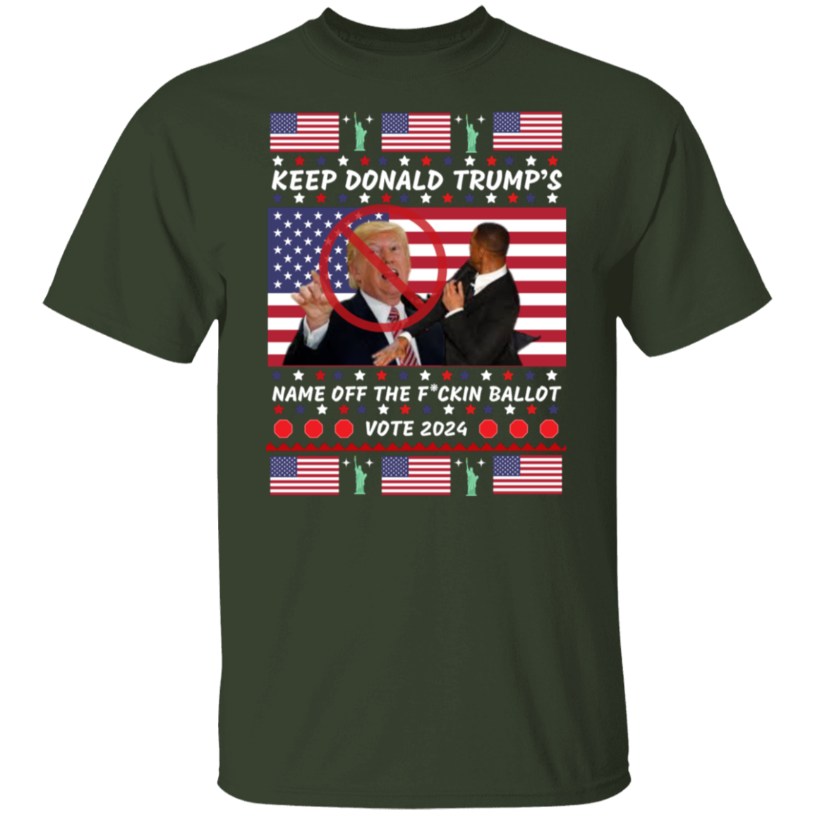 Down with the Donald  5.3 oz. T-Shirt