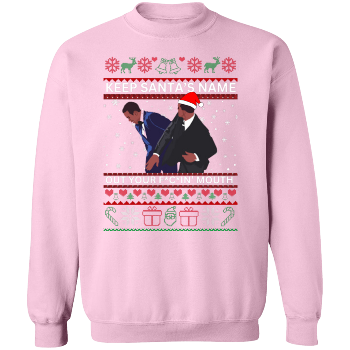 Keep Santa's Name Pullover Sweatshirt