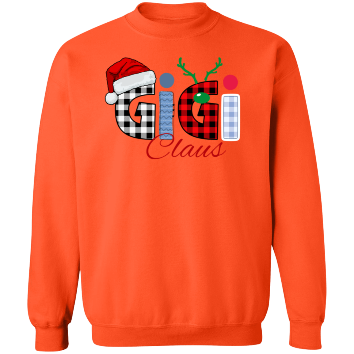 Gigi Clause Pullover Sweatshirt