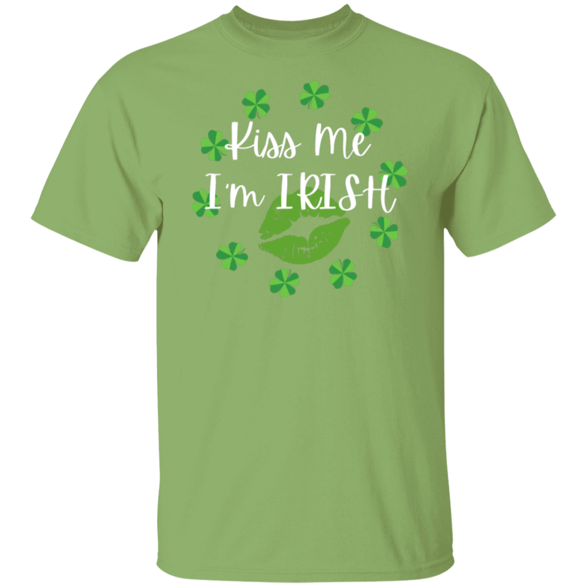 Kiss Me I'm Irish Circle T-Shirt