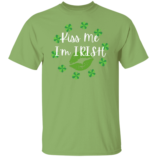 Kiss Me I'm Irish Circle T-Shirt