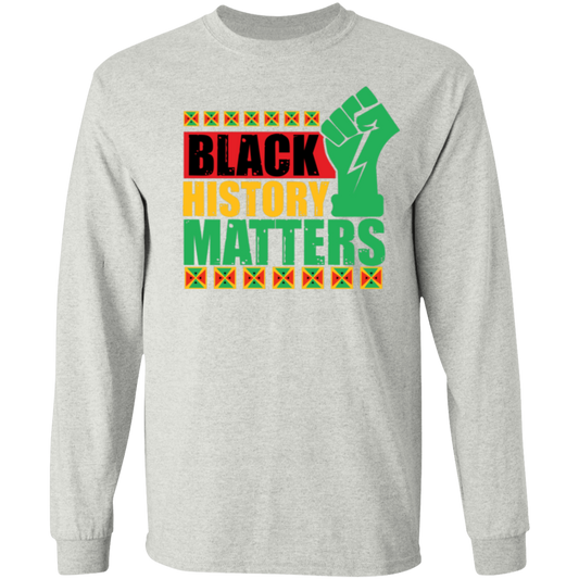 BLACK HISTORY MATTERS T-Shirt 5.3 oz.