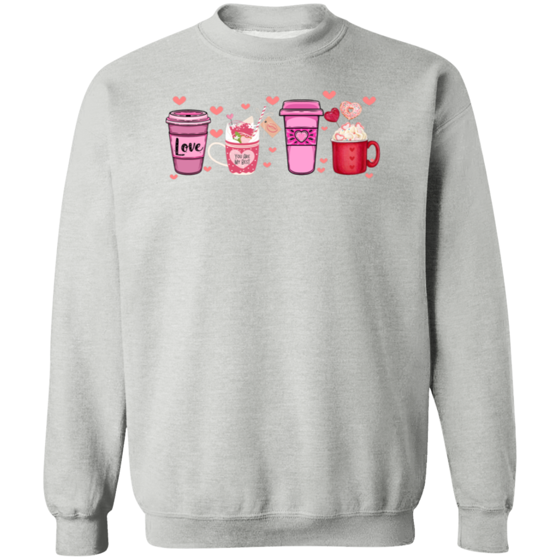 Valentine's Day Coffee Sweatshirt