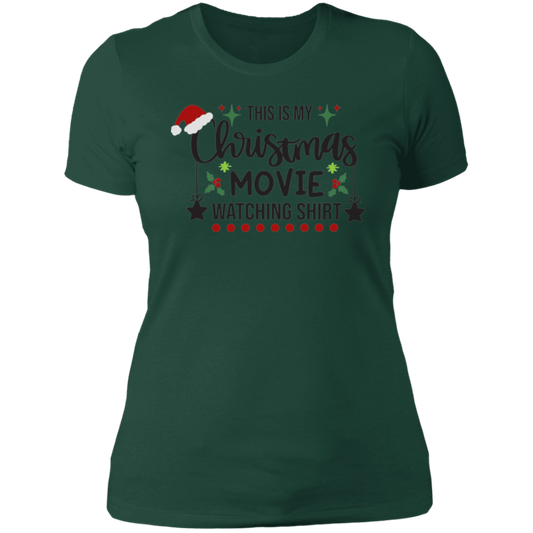 Christmas Movie Ladies' Boyfriend T-Shirt