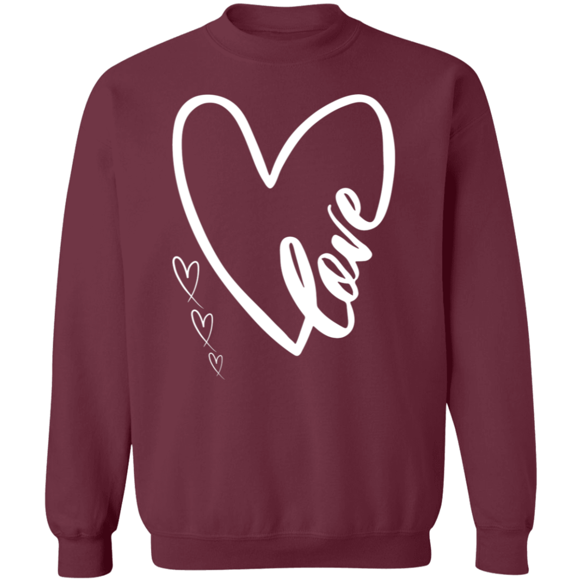 Heart Love Valentine's Day Sweatshirt