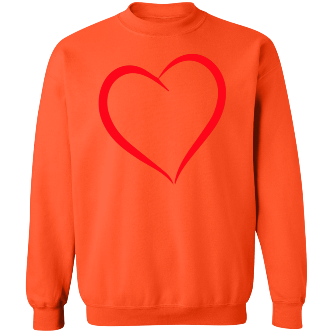 Big Red Heart Valentine Sweatshirt