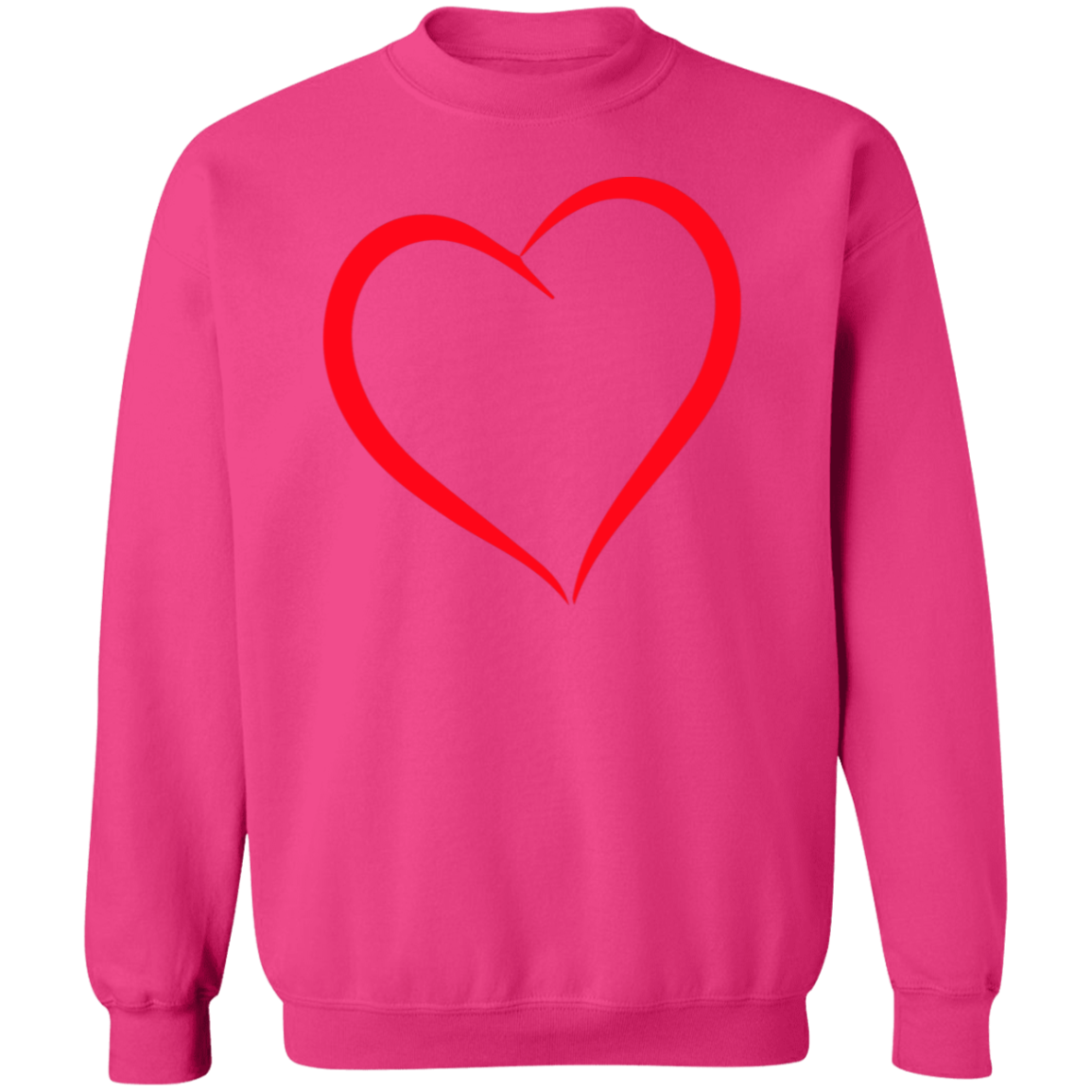 Big Red Heart Valentine Sweatshirt