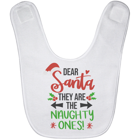 They're Naughty Baby Bib