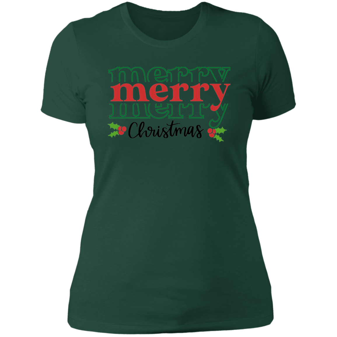 Believe Christmas Ladies' Boyfriend T-Shirt