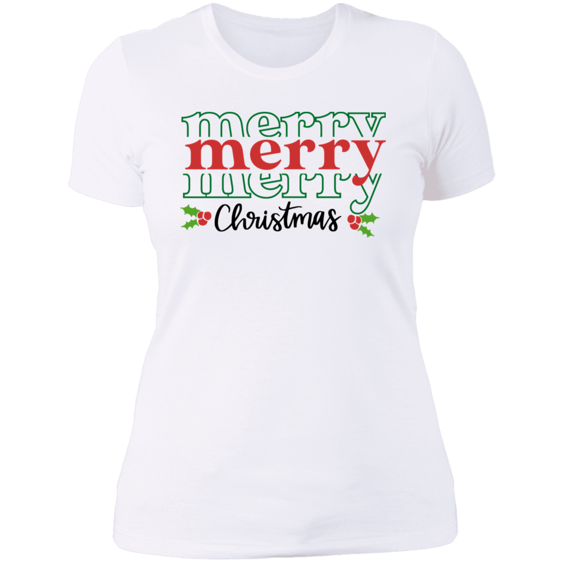 Believe Christmas Ladies' Boyfriend T-Shirt