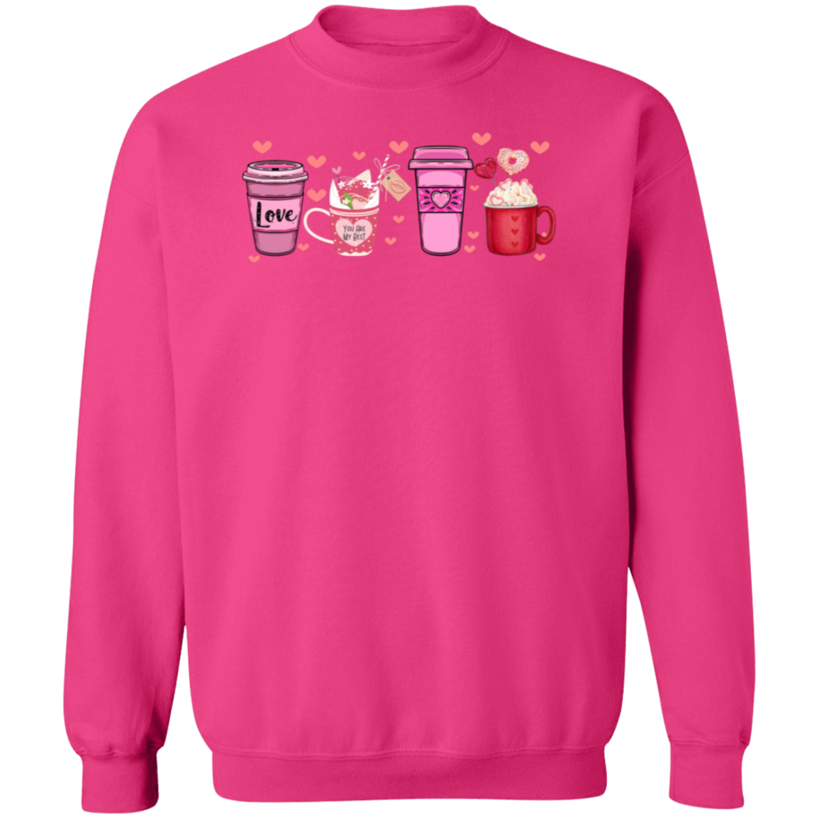 Valentine's Day Coffee Sweatshirt