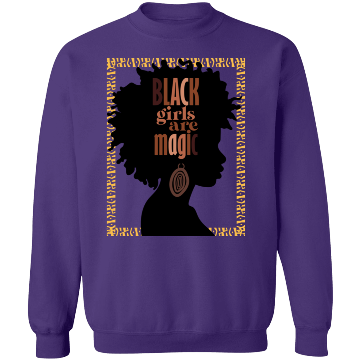 Black Girls Are Magic Pullover Sweatshirt