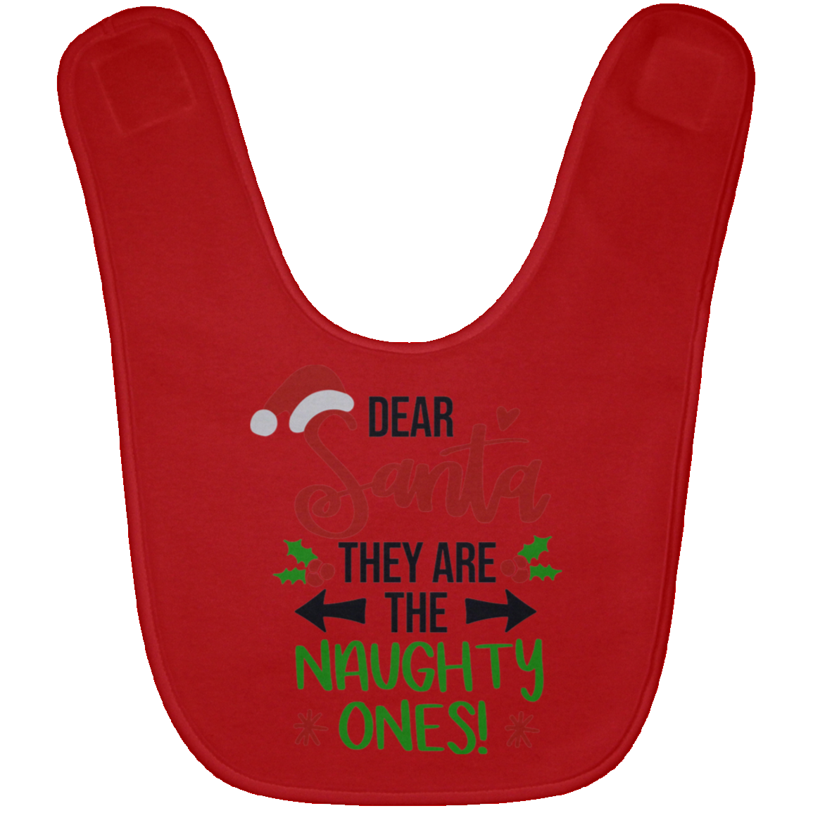 They're Naughty Baby Bib