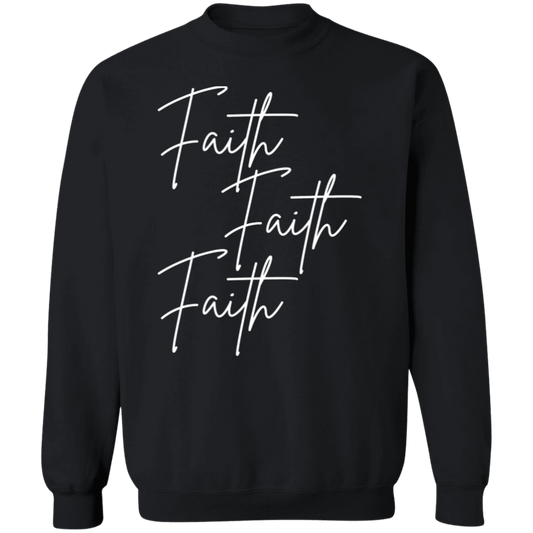 Triple Faith Pullover Sweatshirt