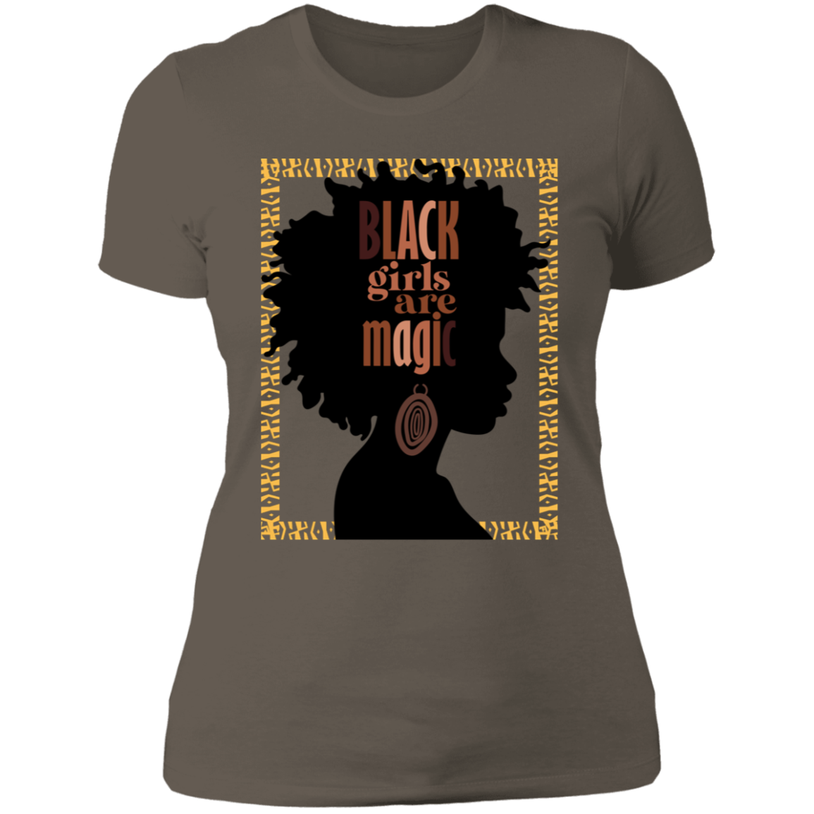 Black Girls Are Magic Ladies' Boyfriend T-Shirt