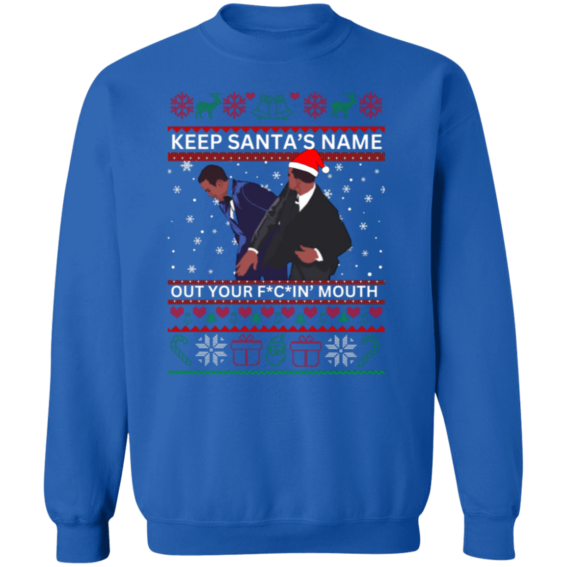 Keep Santa's Name Pullover Sweatshirt