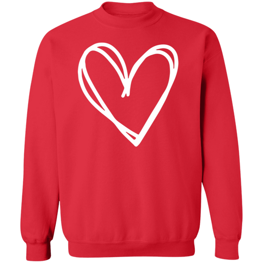 Heart Valentine's Day Sweatshirt