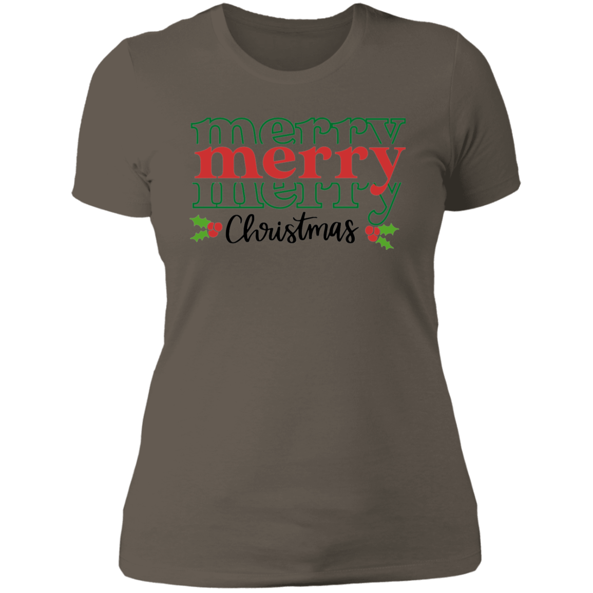 Believe Christmas Ladies' Boyfriend T-Shirt