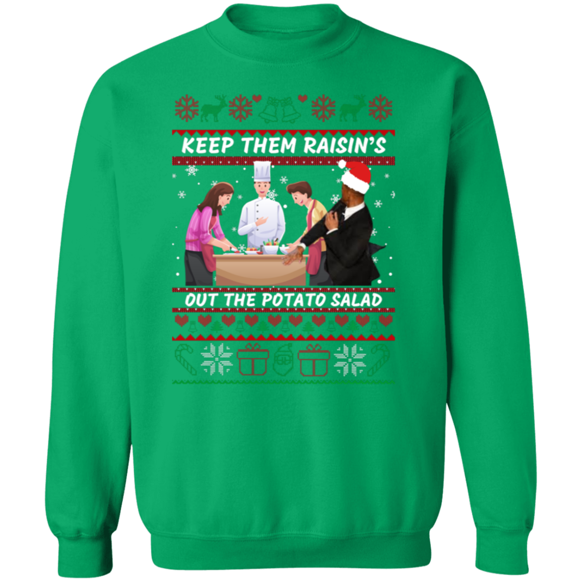 Keep Them Raisins Pullover Sweatshirt