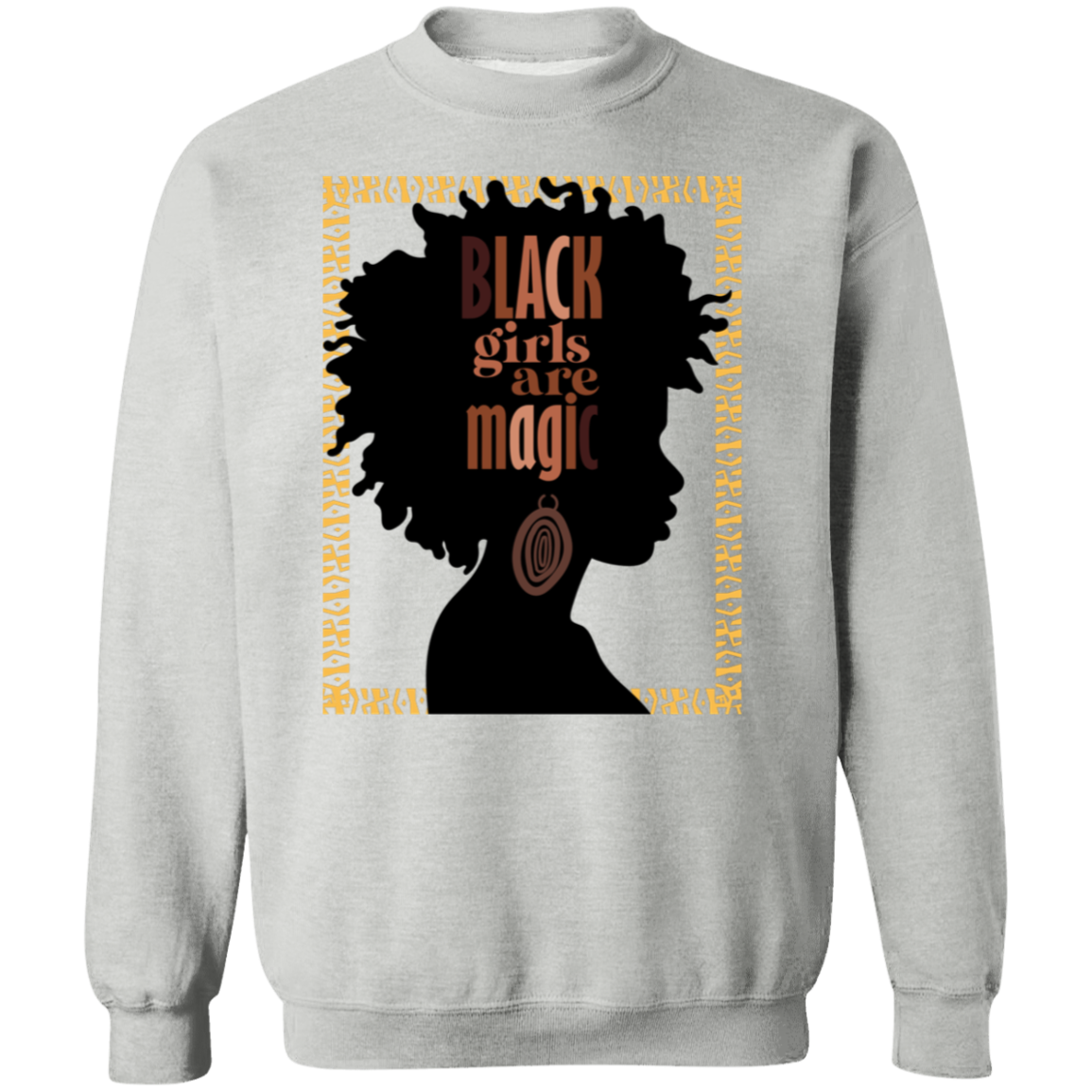 Black Girls Are Magic Pullover Sweatshirt